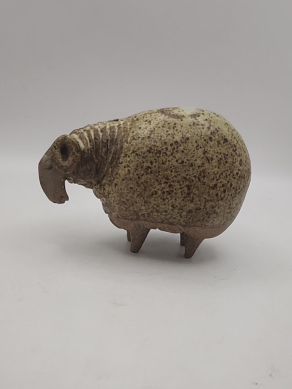 Vintage Pottery/Stone Sheep/Ram